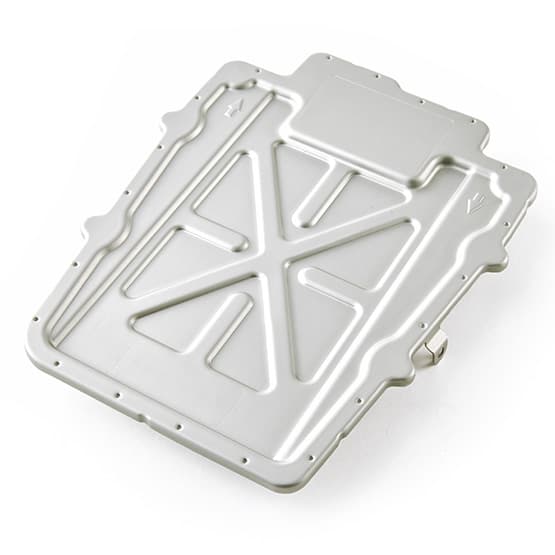 Stanzteil aus Aluminium, gestanzt und geprägt